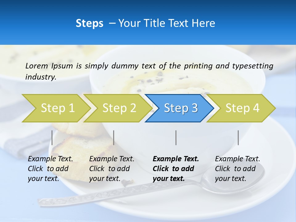 Mashed Potatoes PowerPoint Template