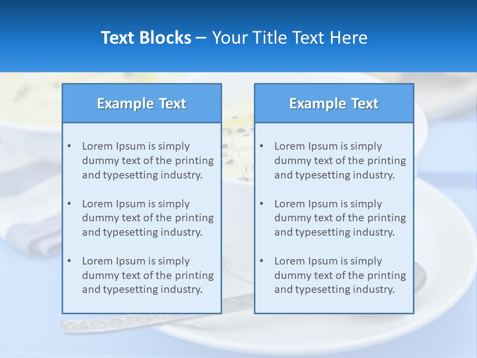 Mashed Potatoes PowerPoint Template