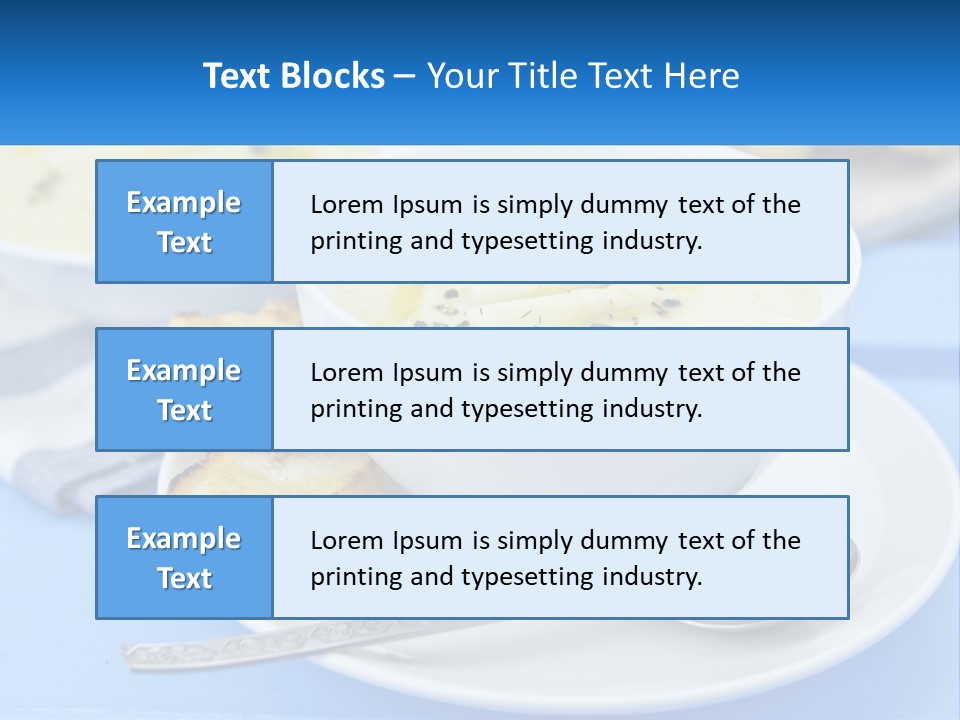 Mashed Potatoes PowerPoint Template