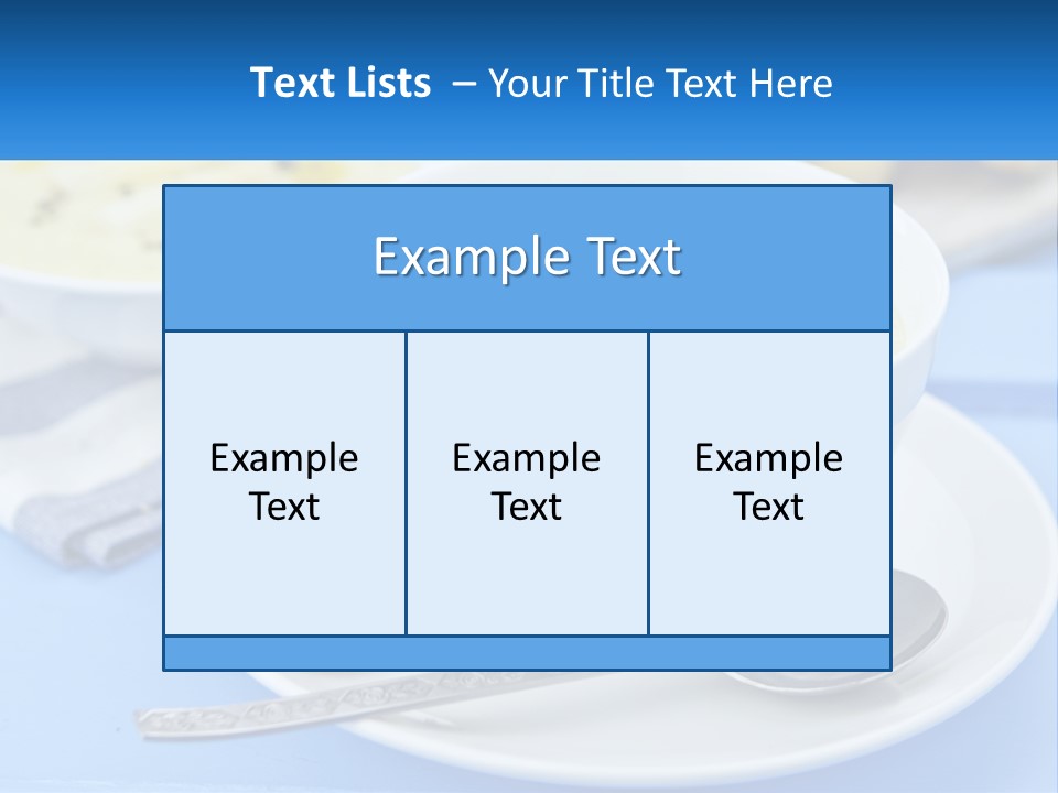 Mashed Potatoes PowerPoint Template