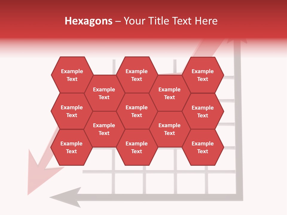 Stock Falling Chart PowerPoint Template