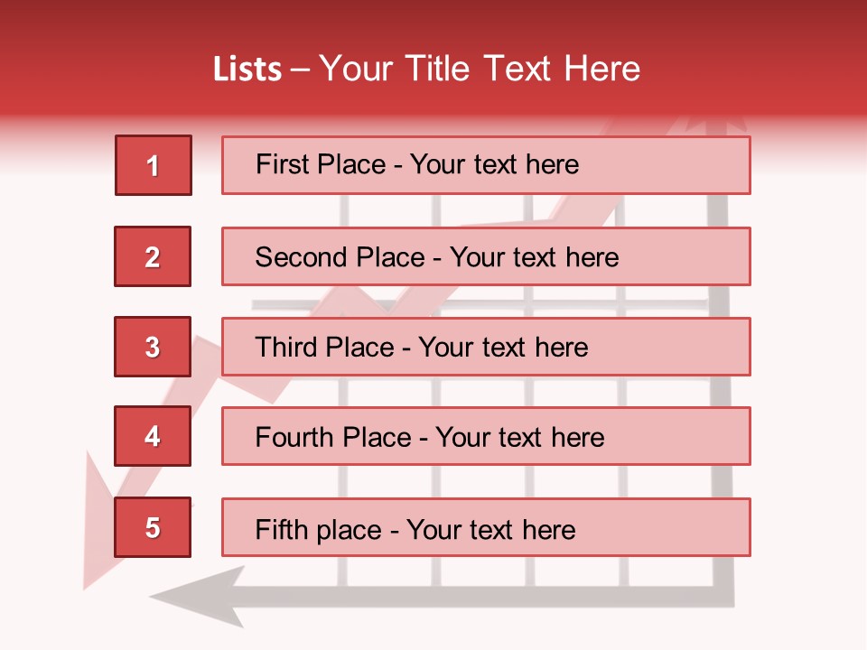 Stock Falling Chart PowerPoint Template