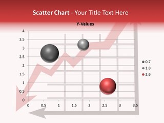 Stock Falling Chart PowerPoint Template