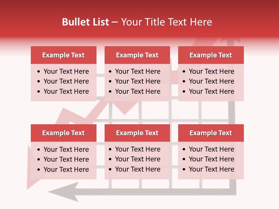 Stock Falling Chart PowerPoint Template