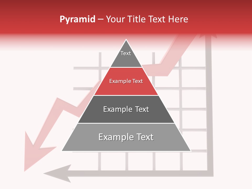 Stock Falling Chart PowerPoint Template