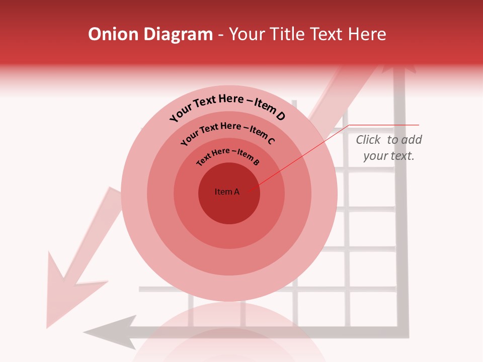 Stock Falling Chart PowerPoint Template