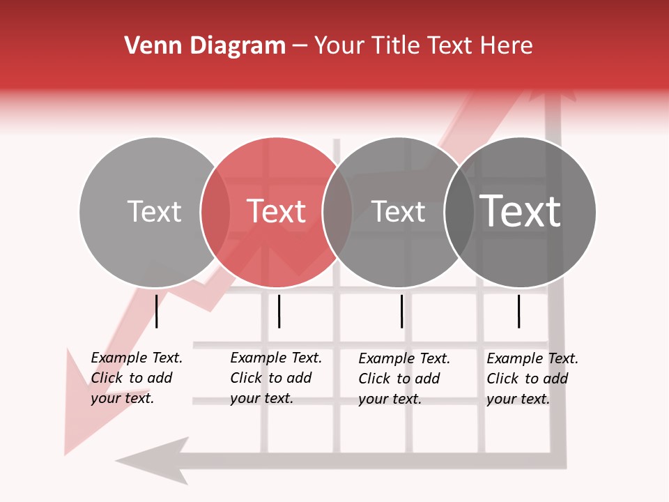 Stock Falling Chart PowerPoint Template