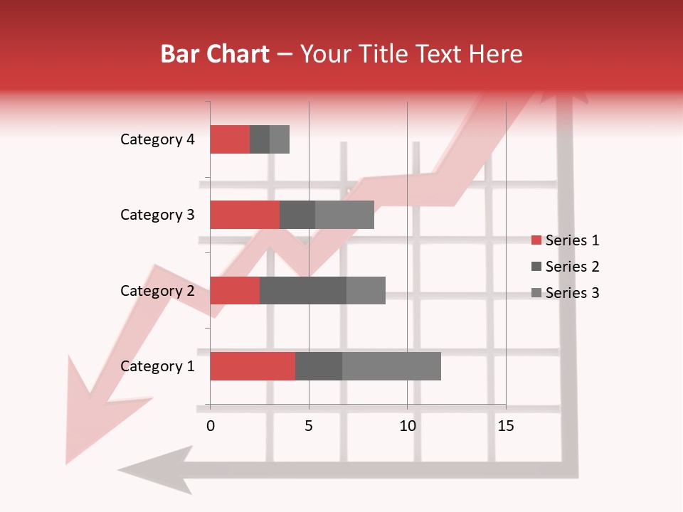 Stock Falling Chart PowerPoint Template