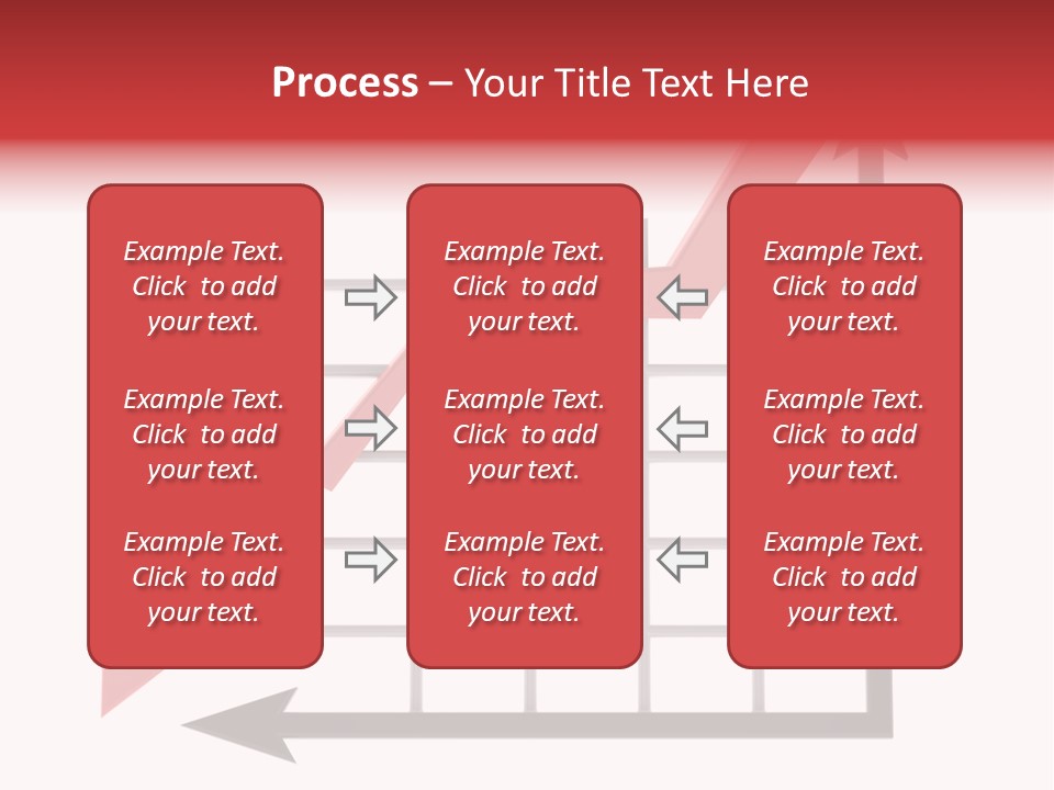 Stock Falling Chart PowerPoint Template