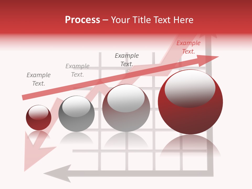 Stock Falling Chart PowerPoint Template