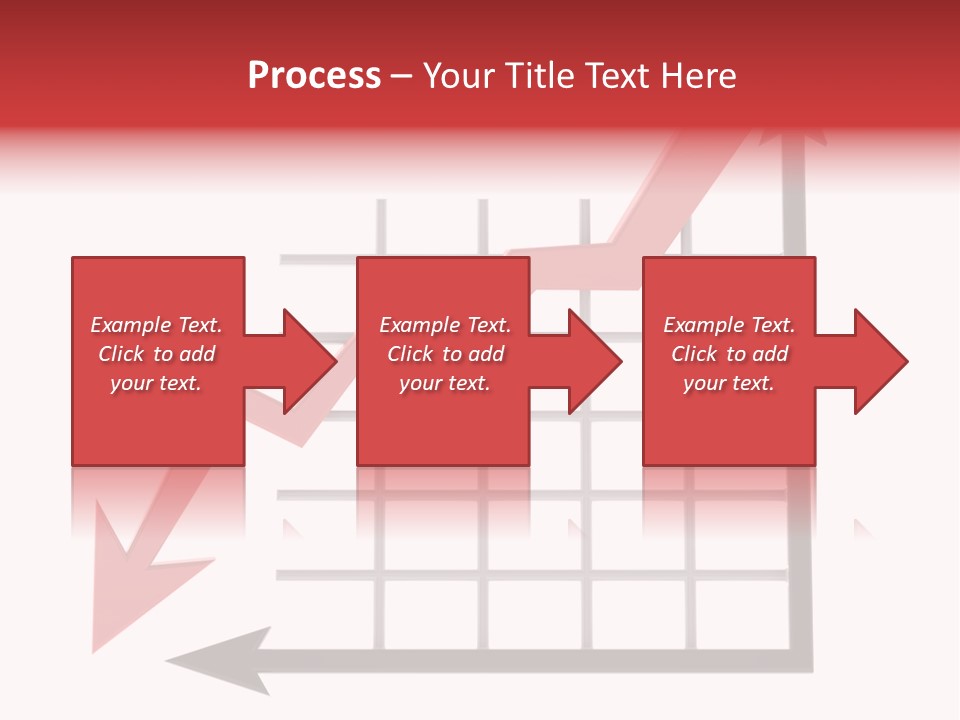 Stock Falling Chart PowerPoint Template