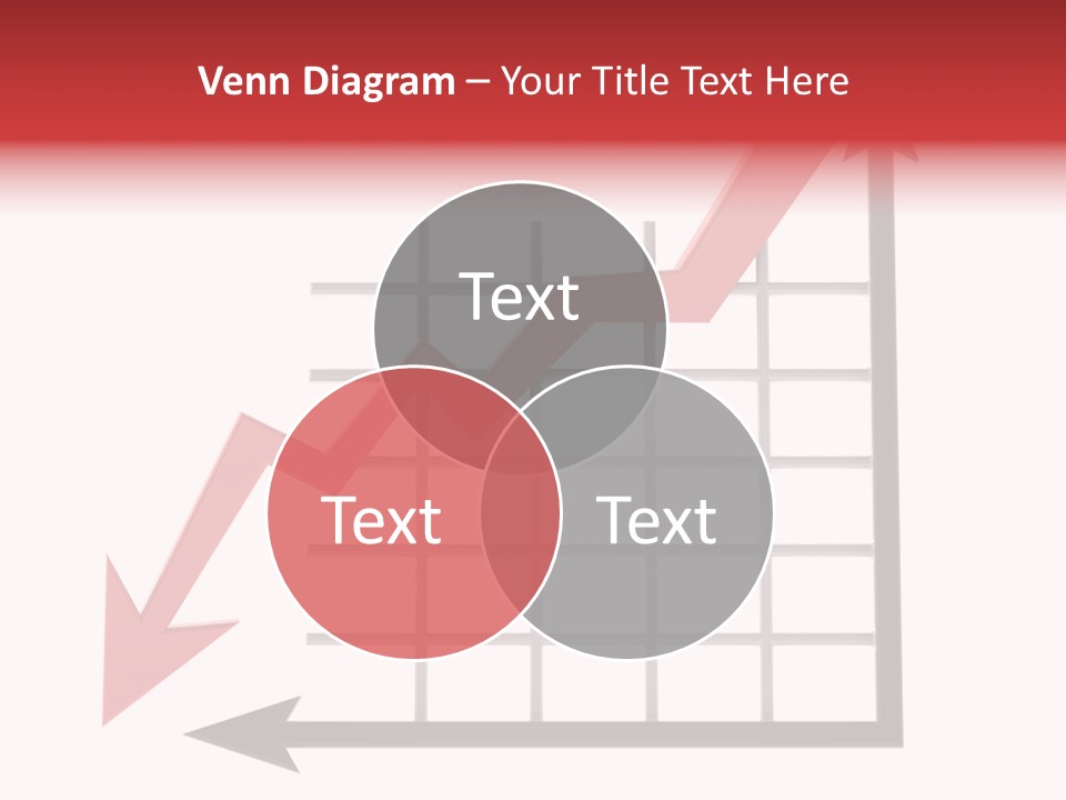 Stock Falling Chart PowerPoint Template