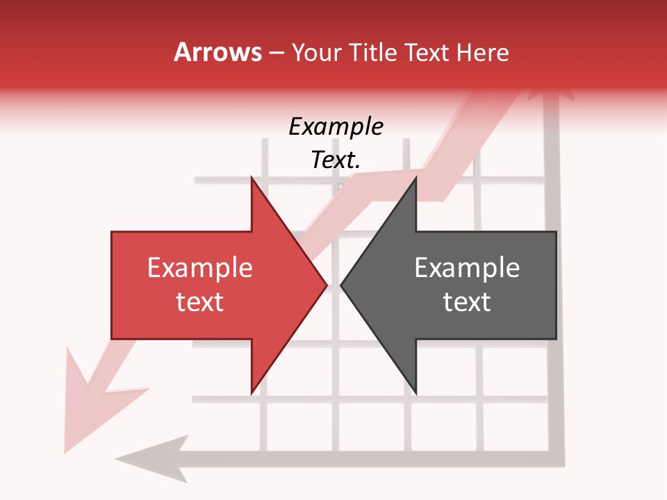 Stock Falling Chart PowerPoint Template