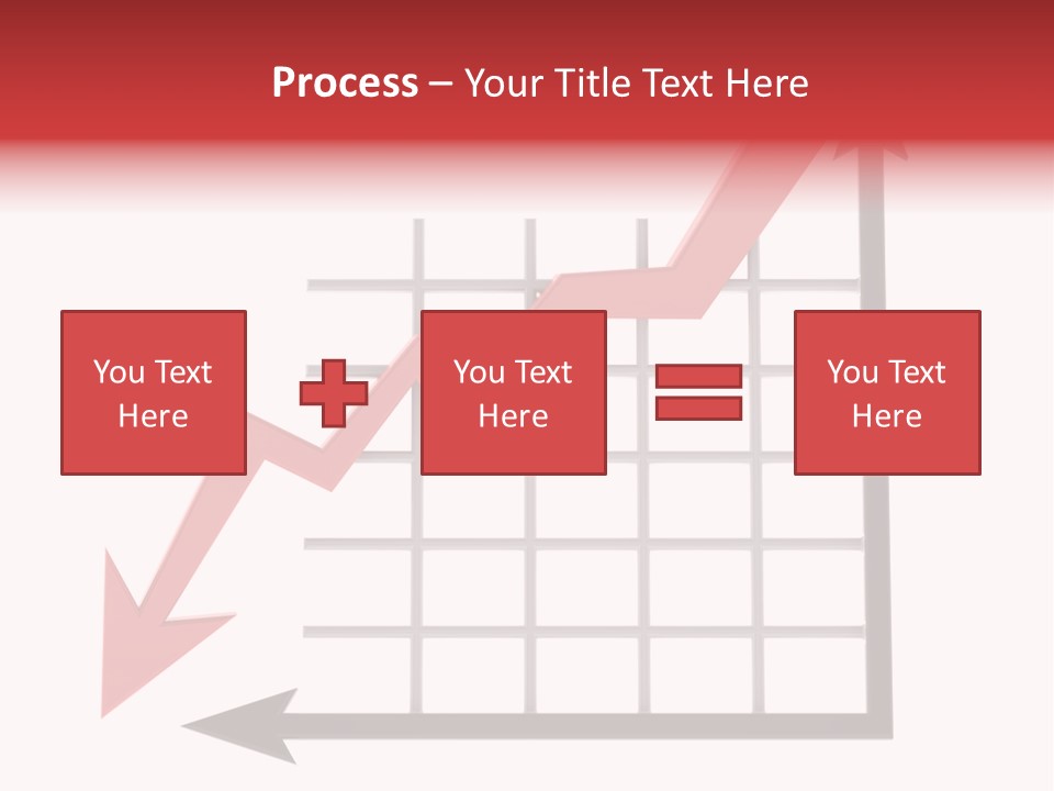 Stock Falling Chart PowerPoint Template