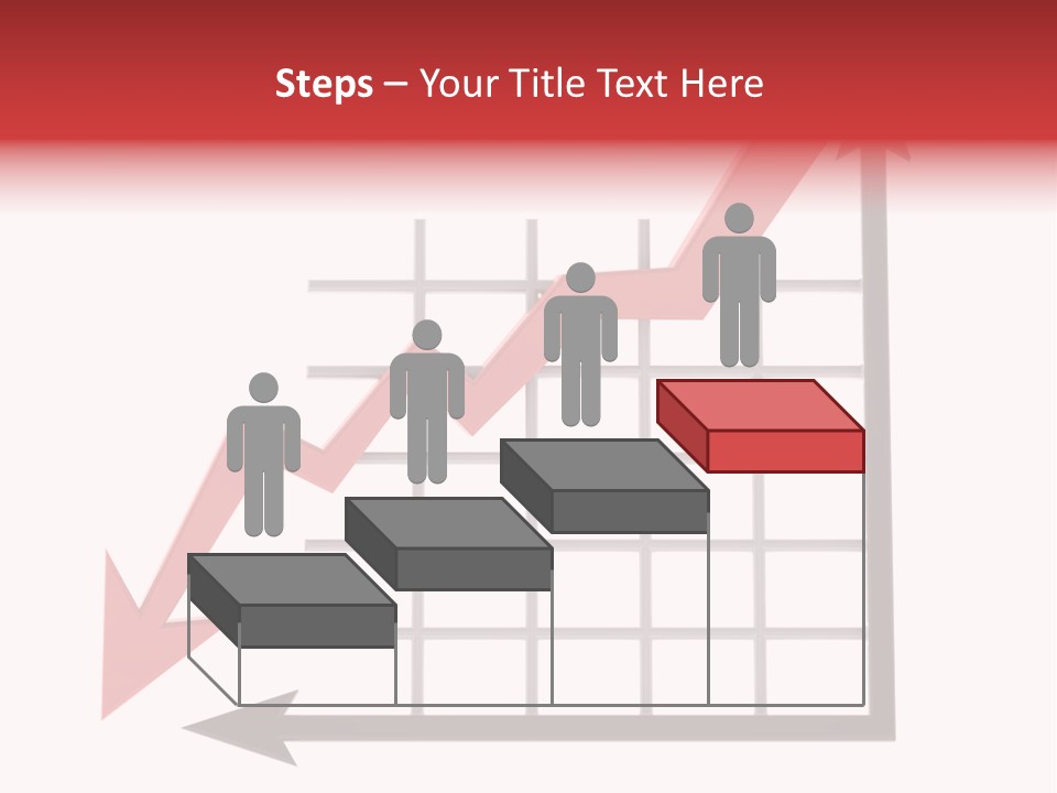 Stock Falling Chart PowerPoint Template