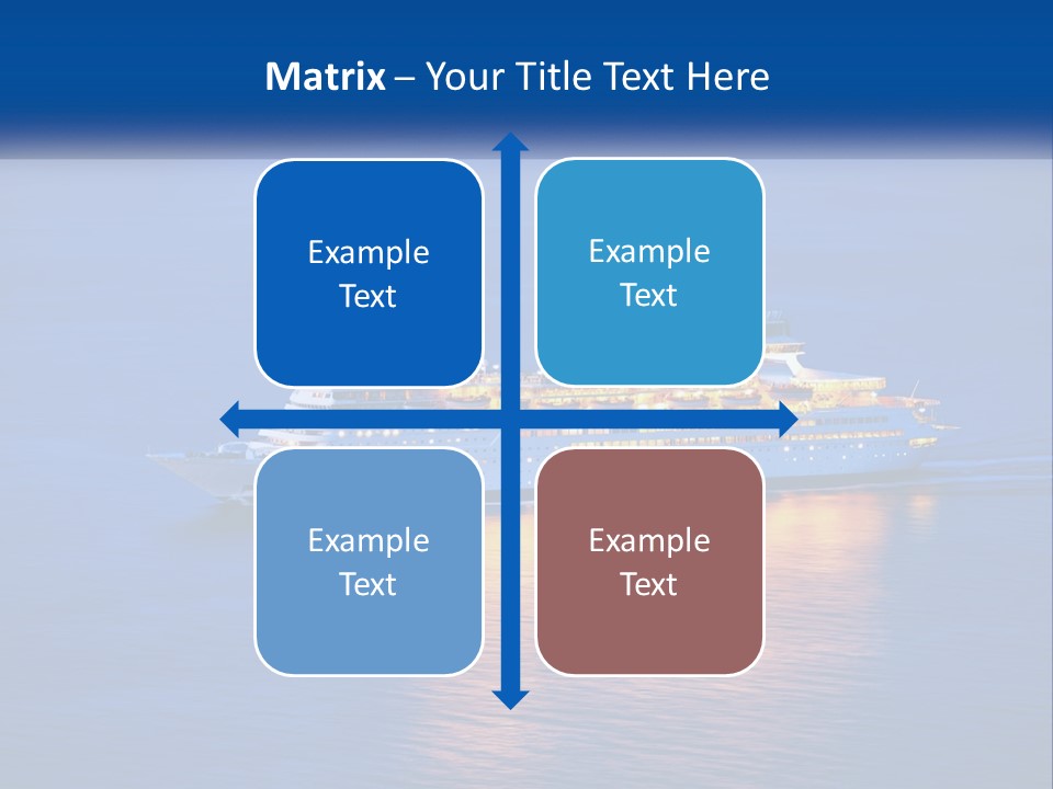 A Cruise Ship PowerPoint Template