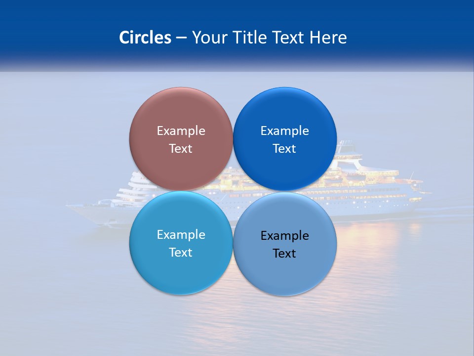 A Cruise Ship PowerPoint Template