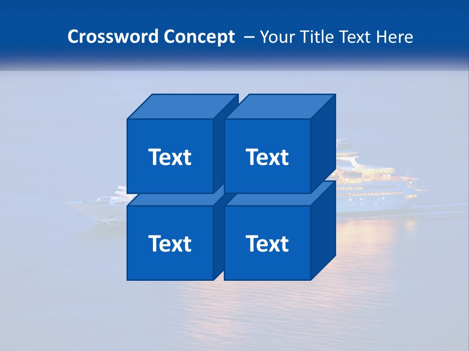A Cruise Ship PowerPoint Template