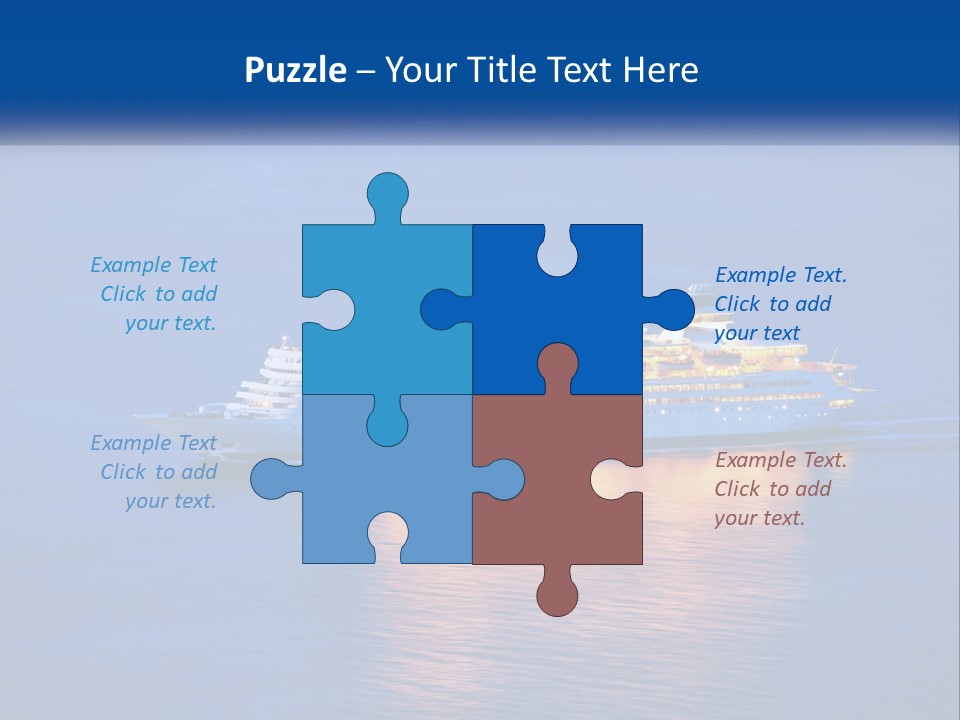 A Cruise Ship PowerPoint Template