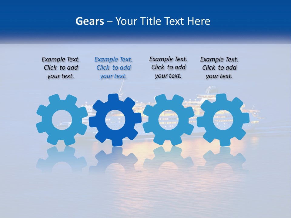 A Cruise Ship PowerPoint Template