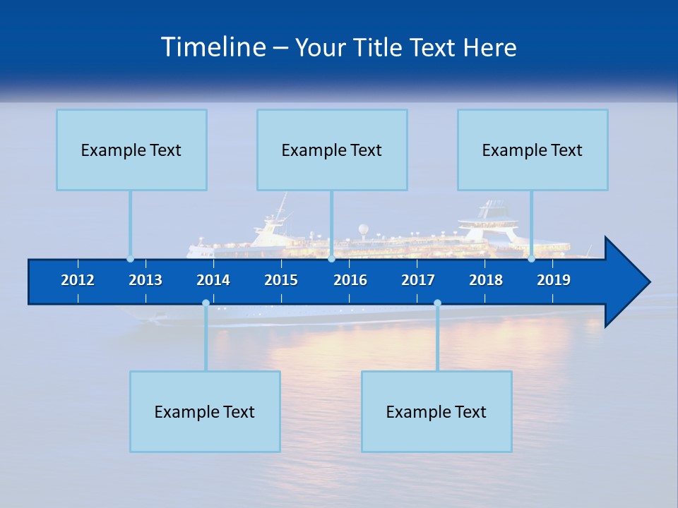 A Cruise Ship PowerPoint Template