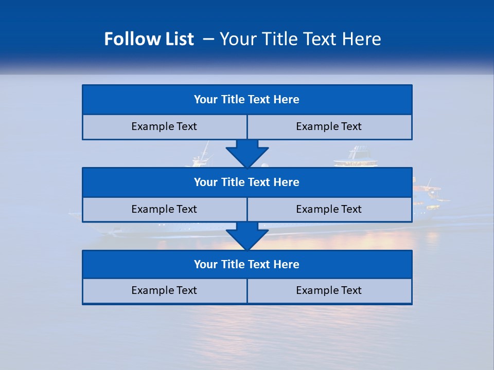 A Cruise Ship PowerPoint Template