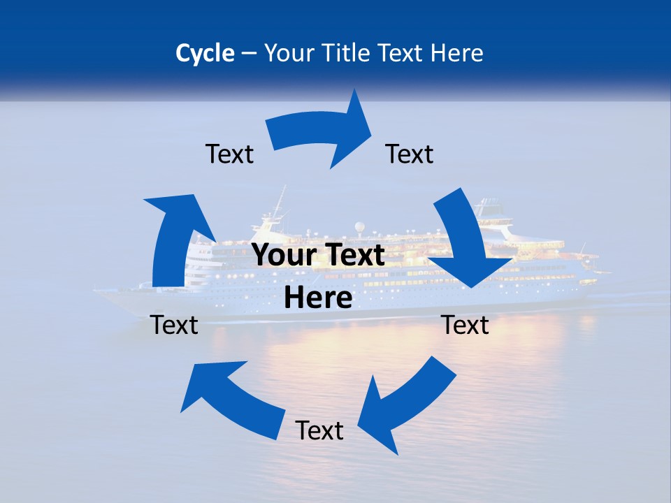 A Cruise Ship PowerPoint Template
