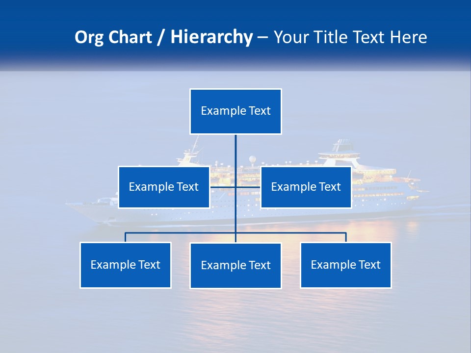 A Cruise Ship PowerPoint Template