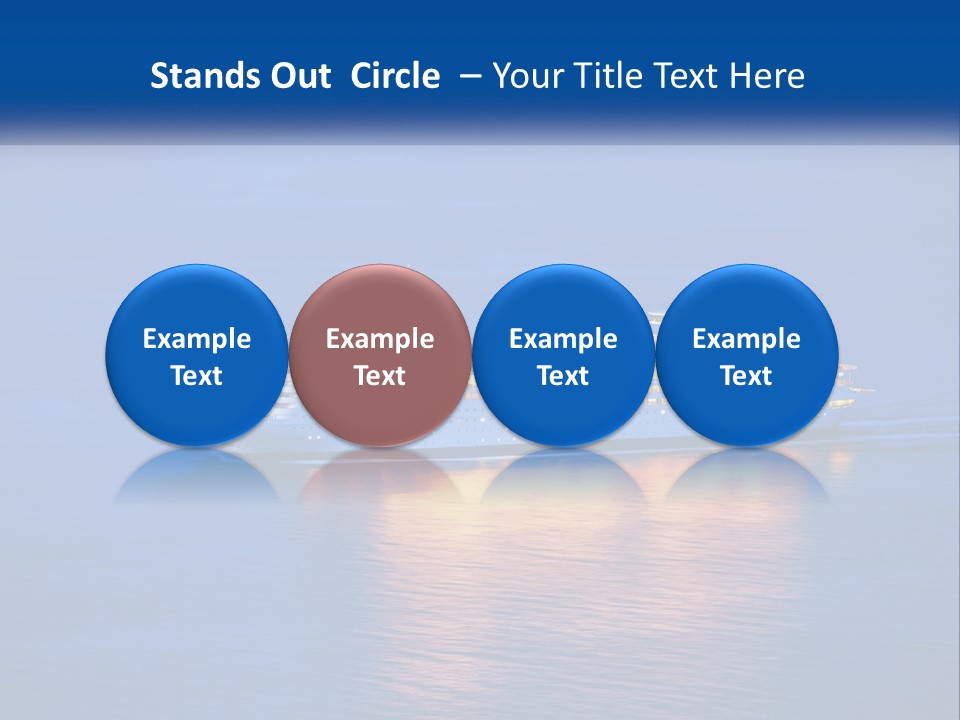 A Cruise Ship PowerPoint Template