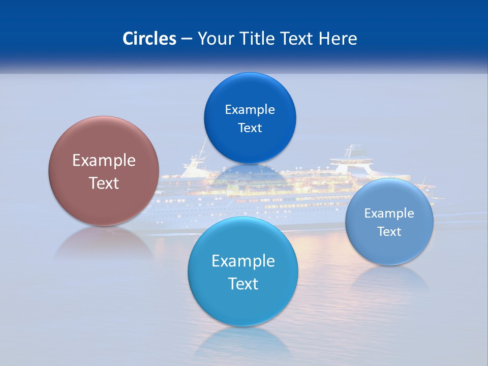 A Cruise Ship PowerPoint Template