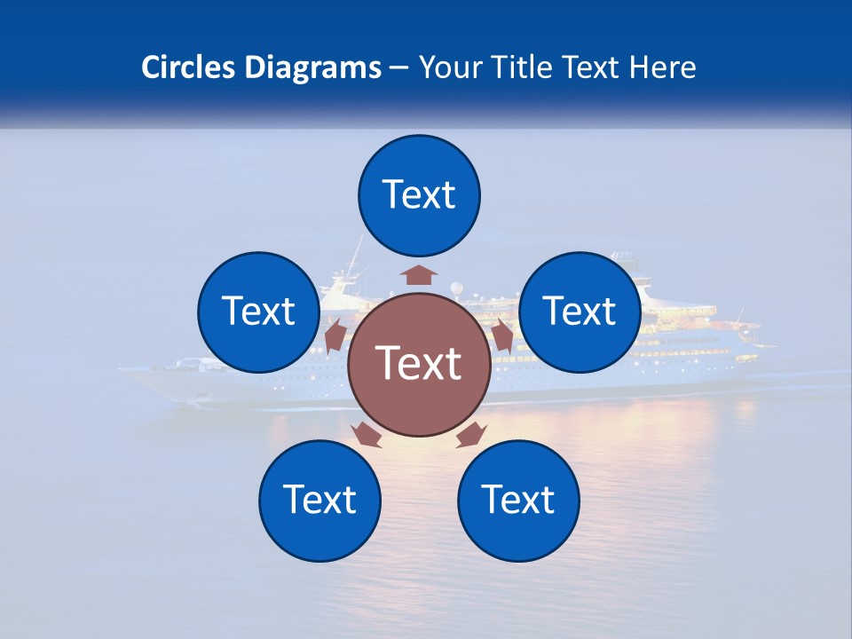 A Cruise Ship PowerPoint Template