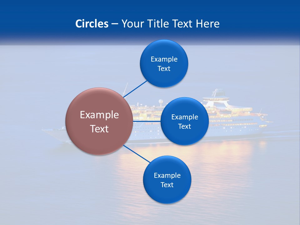 A Cruise Ship PowerPoint Template