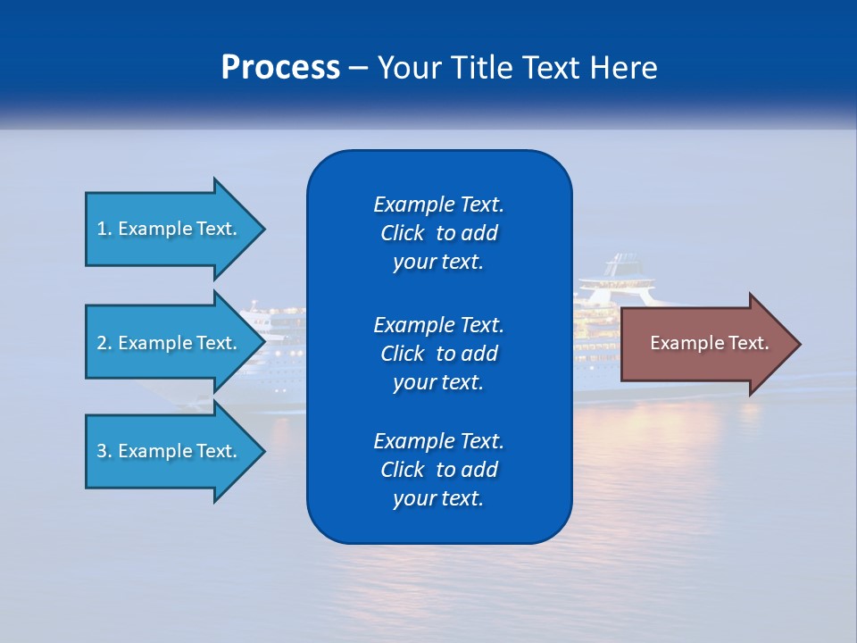 A Cruise Ship PowerPoint Template
