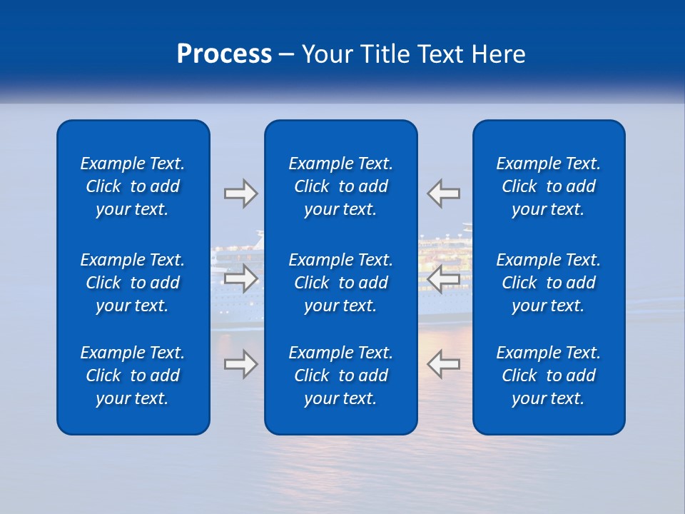 A Cruise Ship PowerPoint Template
