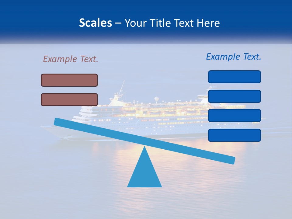 A Cruise Ship PowerPoint Template