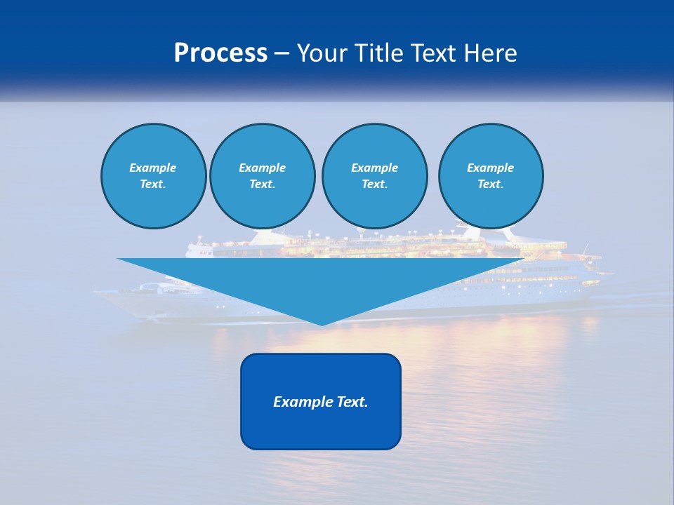 A Cruise Ship PowerPoint Template