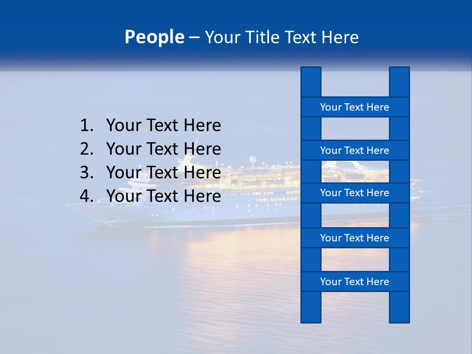 A Cruise Ship PowerPoint Template