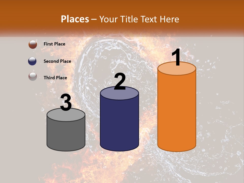 Fire And Water PowerPoint Template