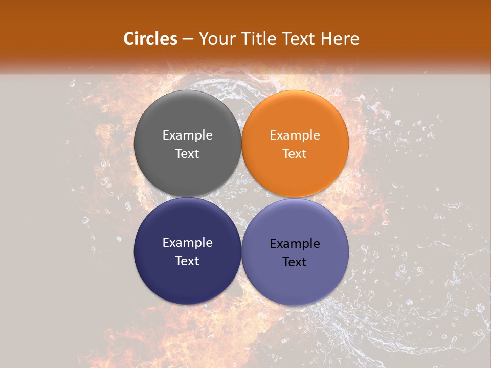 Fire And Water PowerPoint Template