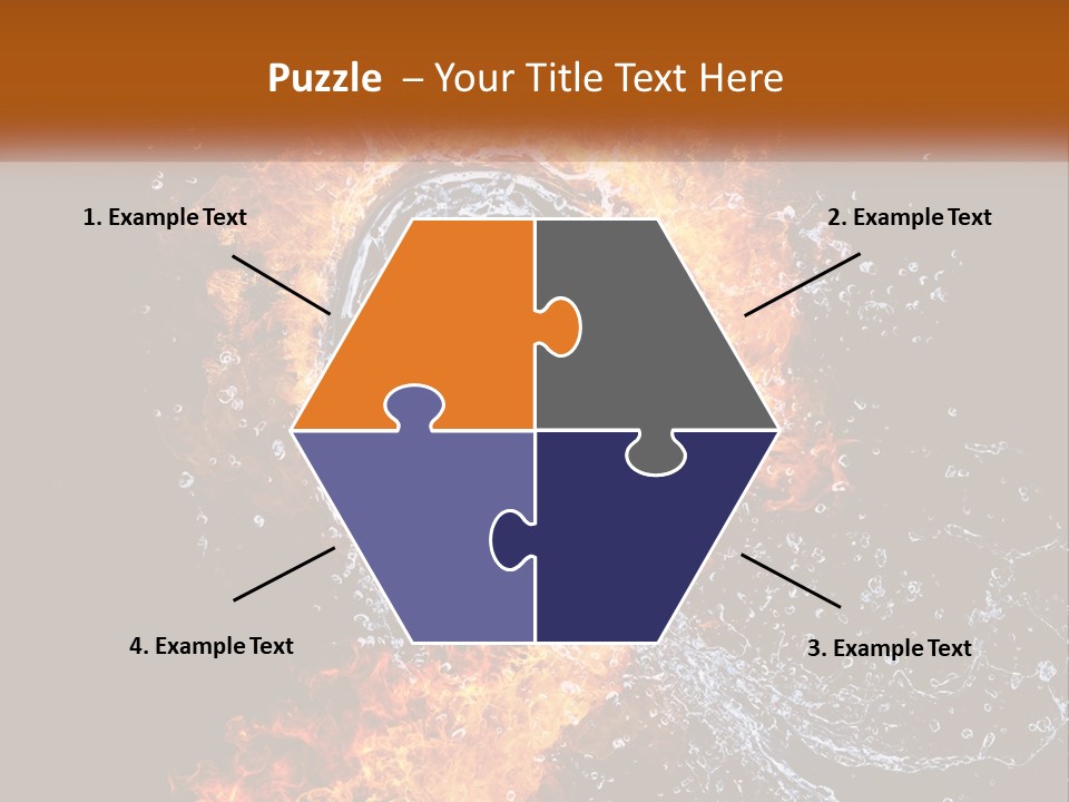 Fire And Water PowerPoint Template