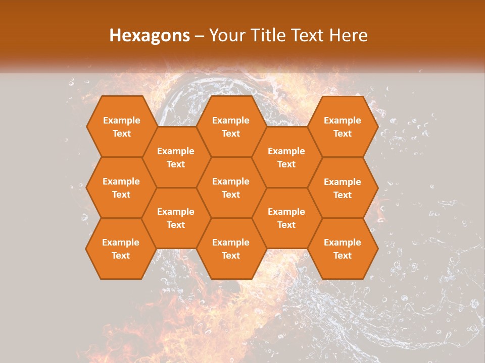 Fire And Water PowerPoint Template