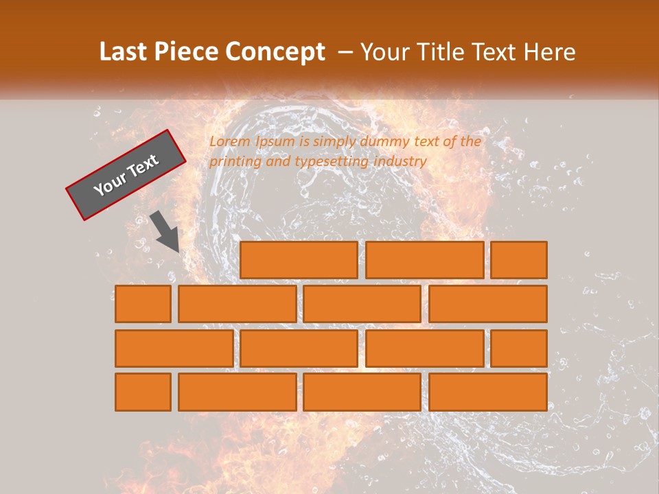 Fire And Water PowerPoint Template