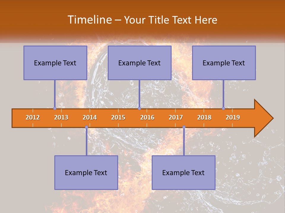 Fire And Water PowerPoint Template