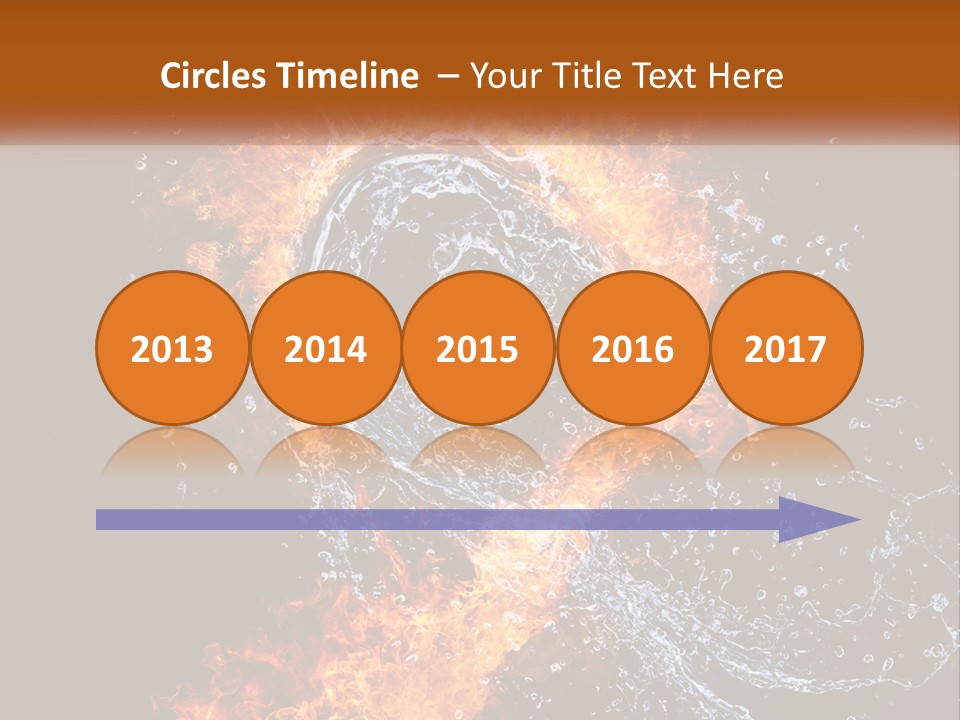 Fire And Water PowerPoint Template