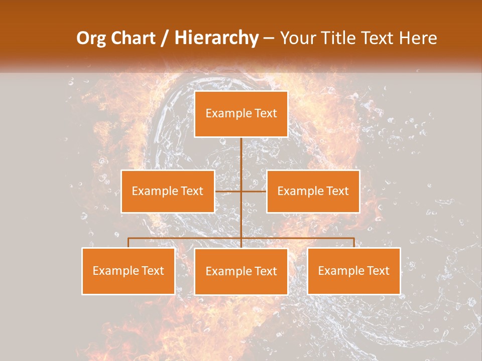 Fire And Water PowerPoint Template