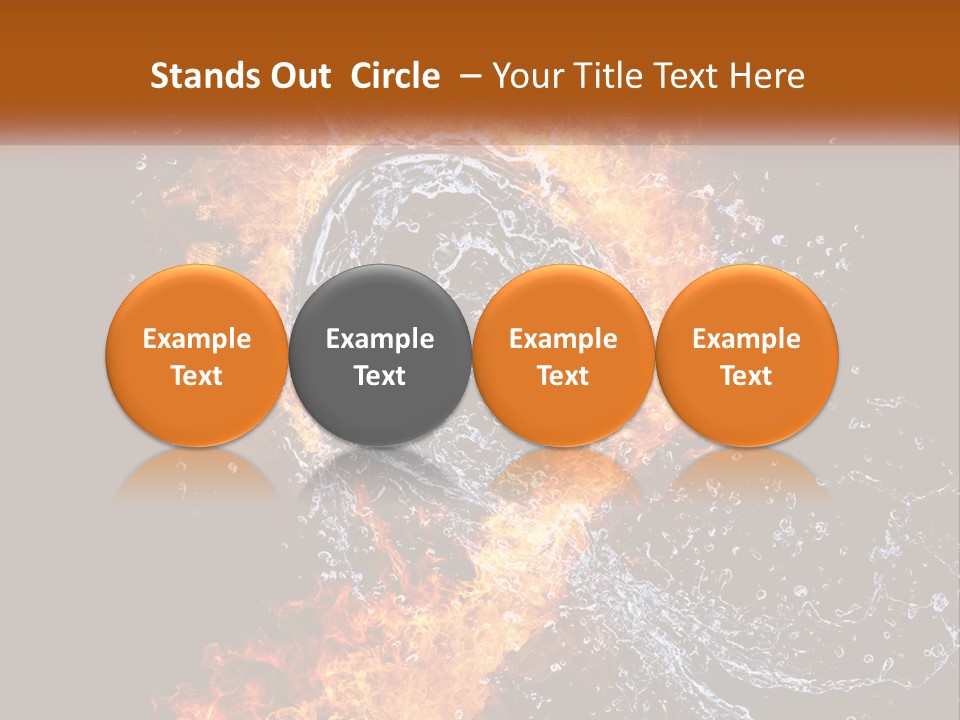 Fire And Water PowerPoint Template