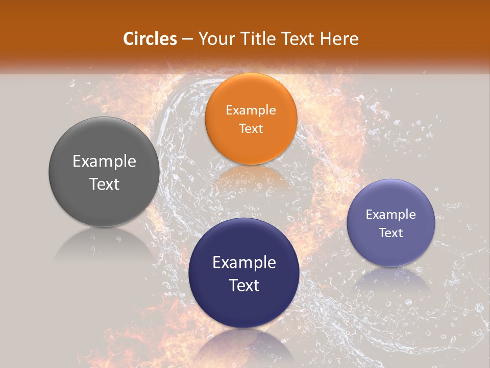 Fire And Water PowerPoint Template