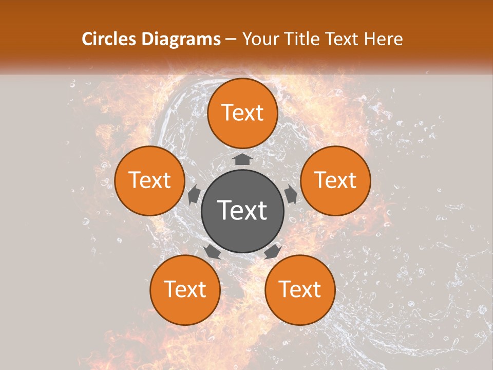 Fire And Water PowerPoint Template