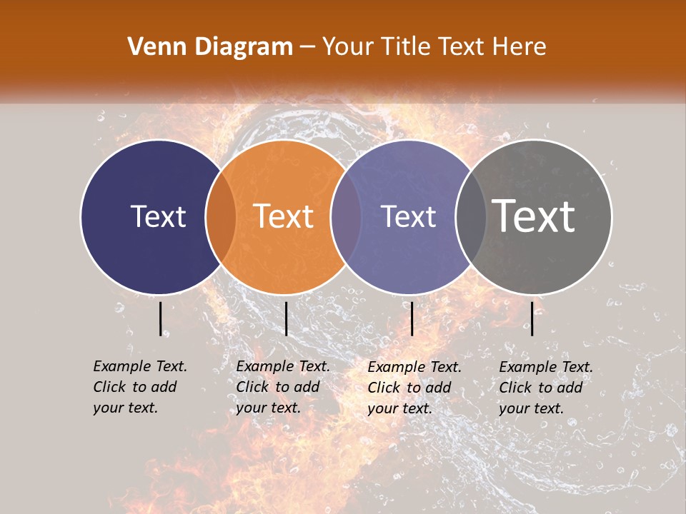 Fire And Water PowerPoint Template