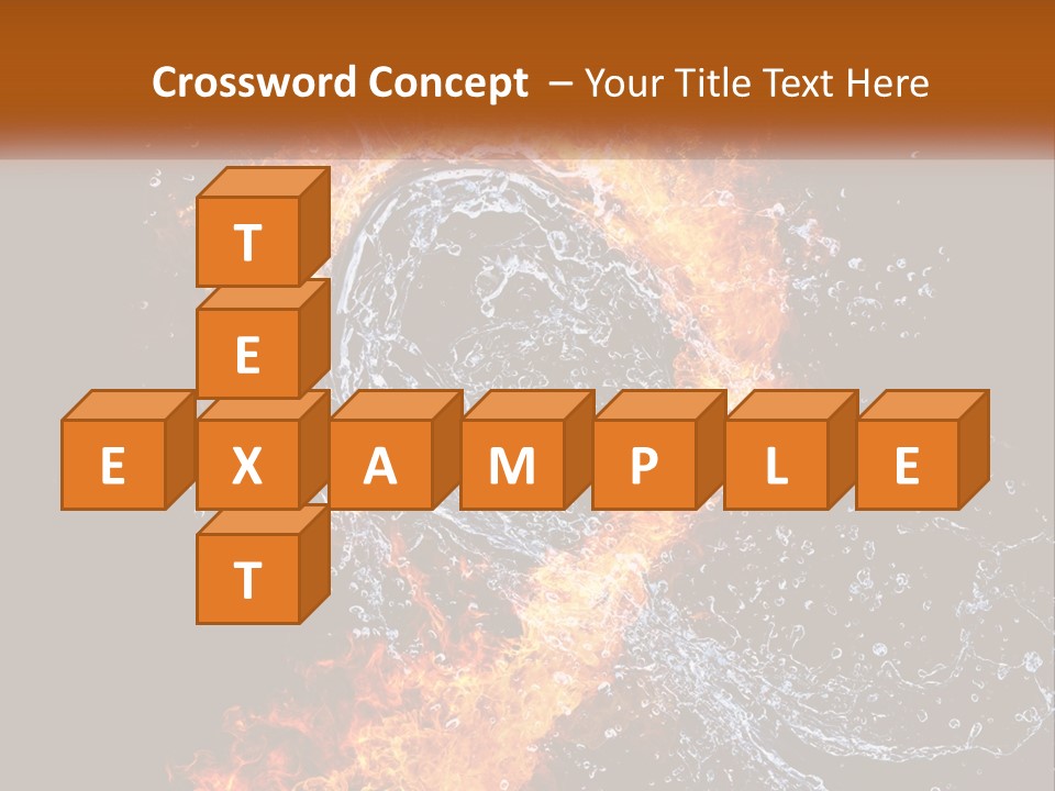 Fire And Water PowerPoint Template